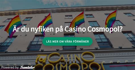 Förmåner för dig som jobbar på Casino Cosmopol .